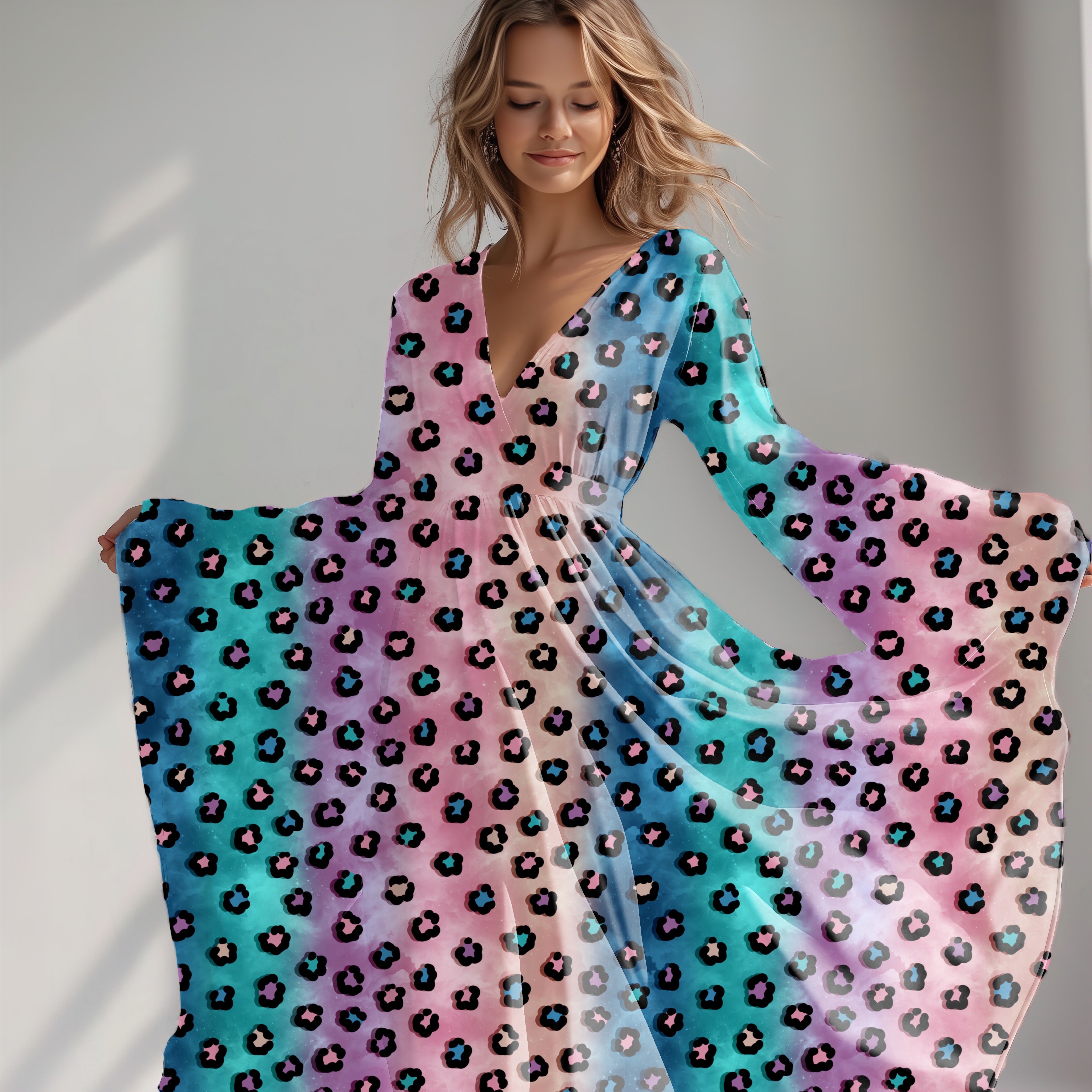 Bunter Leo Bordüren Stoff Dauervorbestellung